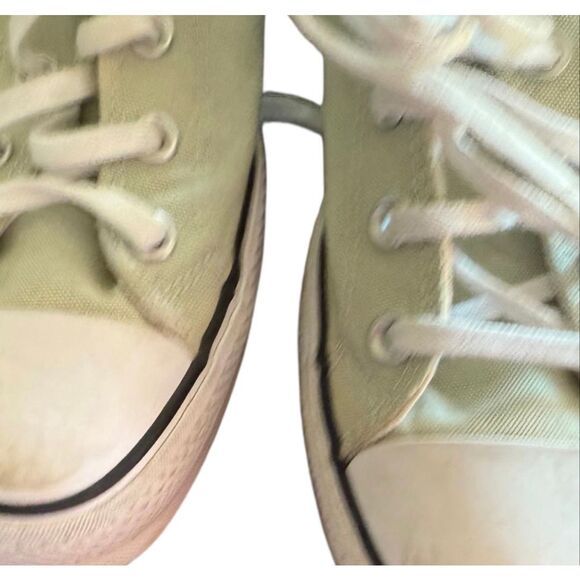 Womens Converse Chuck Taylor All Star High Top Mint Green Sneakers - Sz 10 - Picture 2 of 5